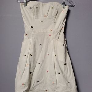 Strapless Lilly Pulitzer flag dress